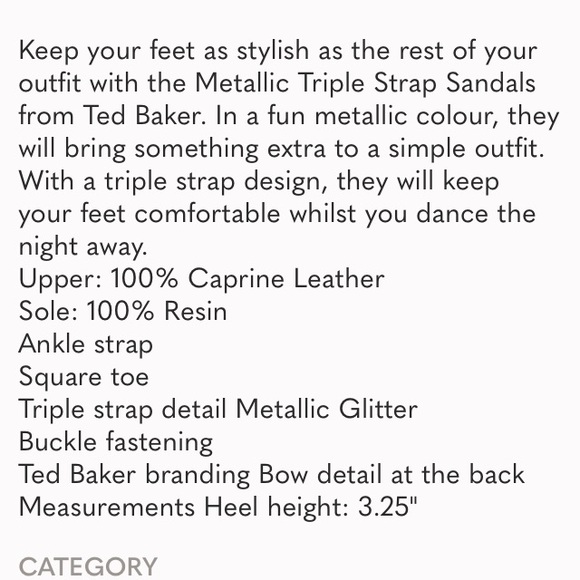 Ted Baker high heels size 6.5. - Picture 5 of 5